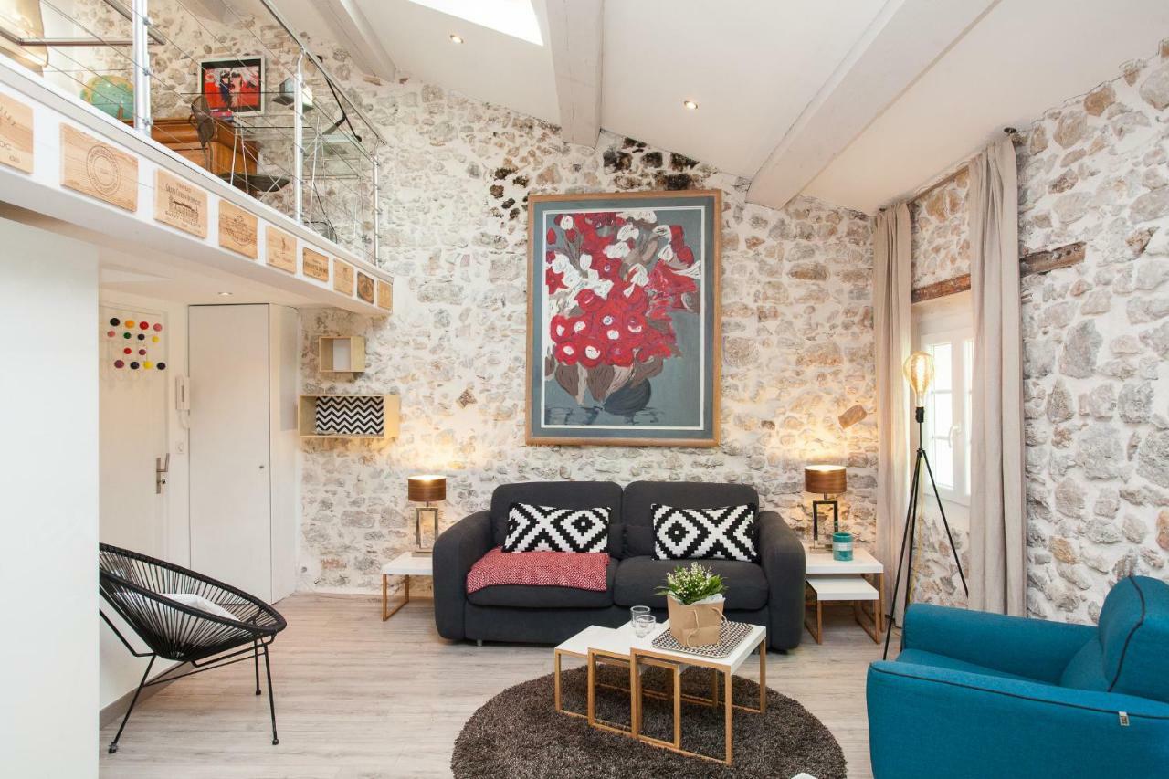 Superbe Appartement Loft Vieil Antibes Exterior photo