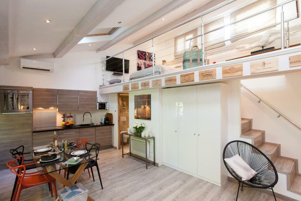 Superbe Appartement Loft Vieil Antibes Exterior photo